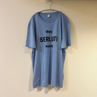 ベルルッティ(Berluti)のメンズ BERLUTI ベルルッティ Tシャツ 水色 XL(Tシャツ/カットソー(半袖/袖なし))