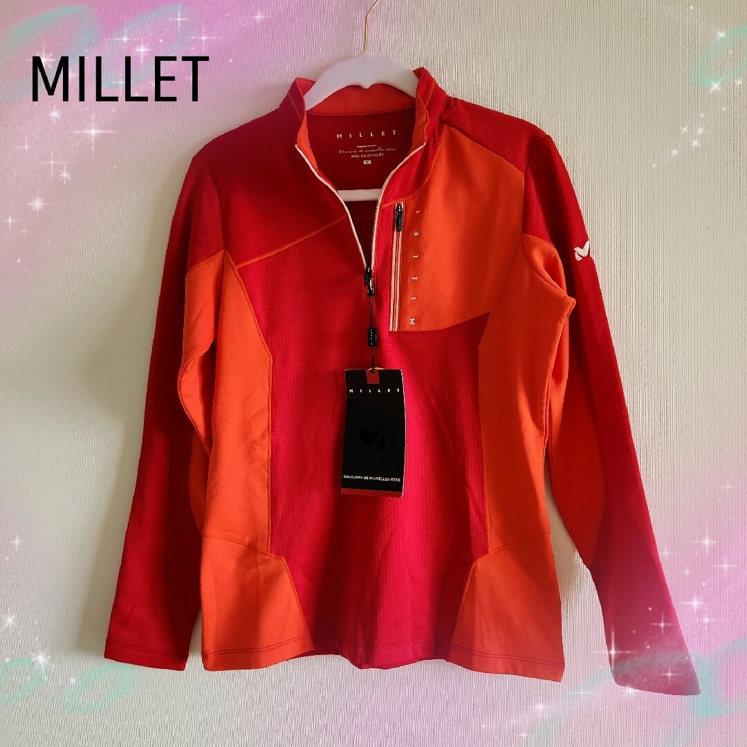 MILLET 長袖　トップス　ハーフジップ　登山　シャツ　ミレー  未使用品