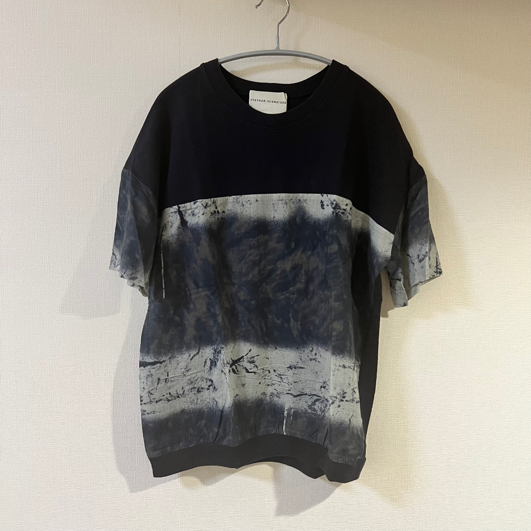 メンズ STEPHAN SCHNEIDER Tシャツ ネイビー size 5Tシャツ/カットソー(半袖/袖なし)