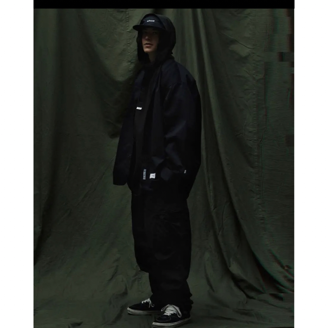 美品 wtaps LEAGUE  01/LS/CTPL.TWILL M 黒