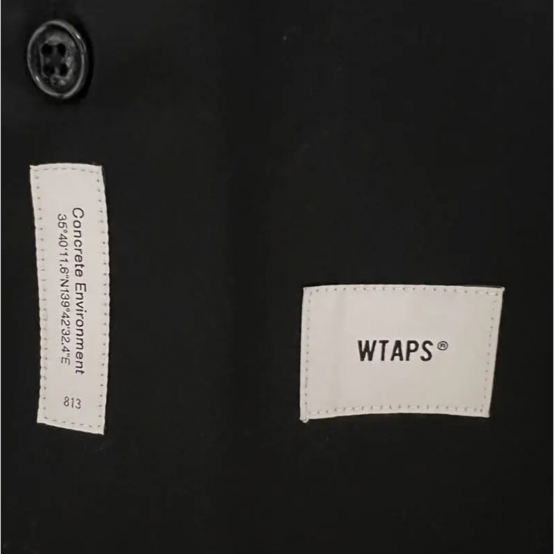 美品 wtaps LEAGUE  01/LS/CTPL.TWILL M 黒