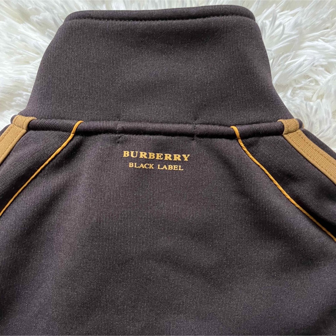 “BURBERRY” サイドライン　トラックジャケット　サイズ2 ブラウン