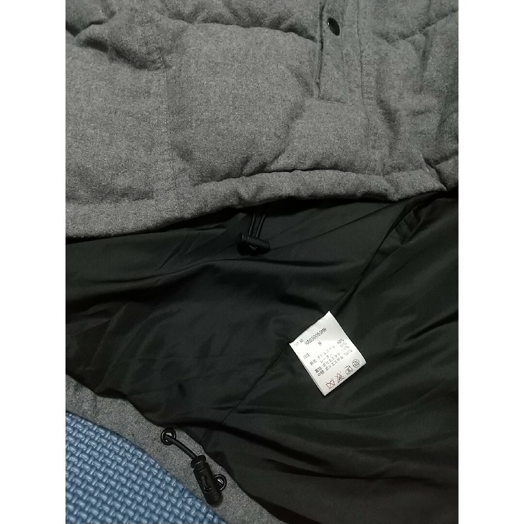 HARE(ハレ)のHARE 中綿 ベスト Ｍサイズ グレー ハレ アメカジ カジュアル ストレート メンズのジャケット/アウター(ダウンベスト)の商品写真