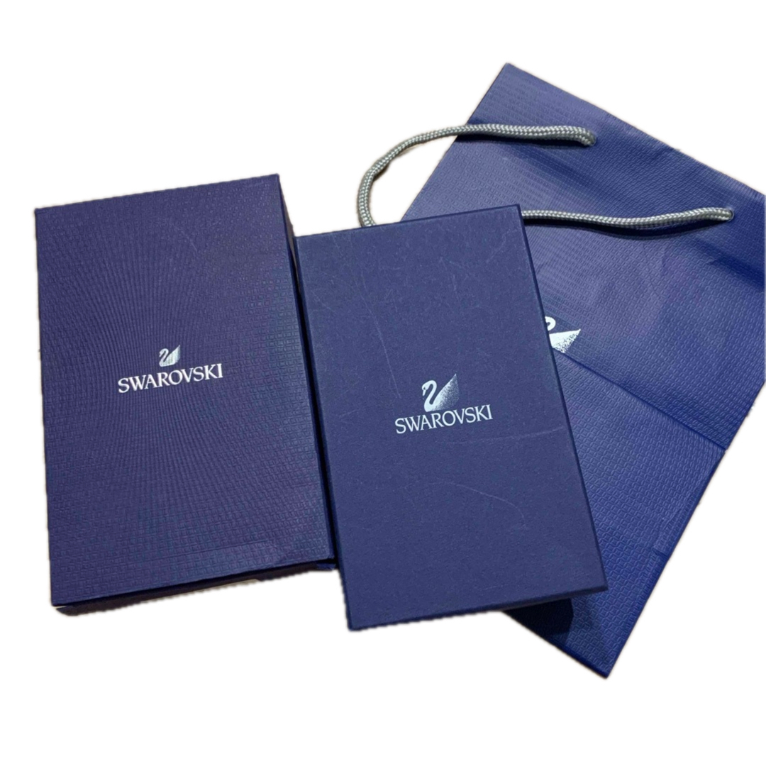 SWAROVSKI - スワロフスキー SWAROVSKI 空箱 ネックレス用 2箱 SWAROVSKI - スワロフスキー SWAROVSKI 空箱 ネックレス用 2箱
