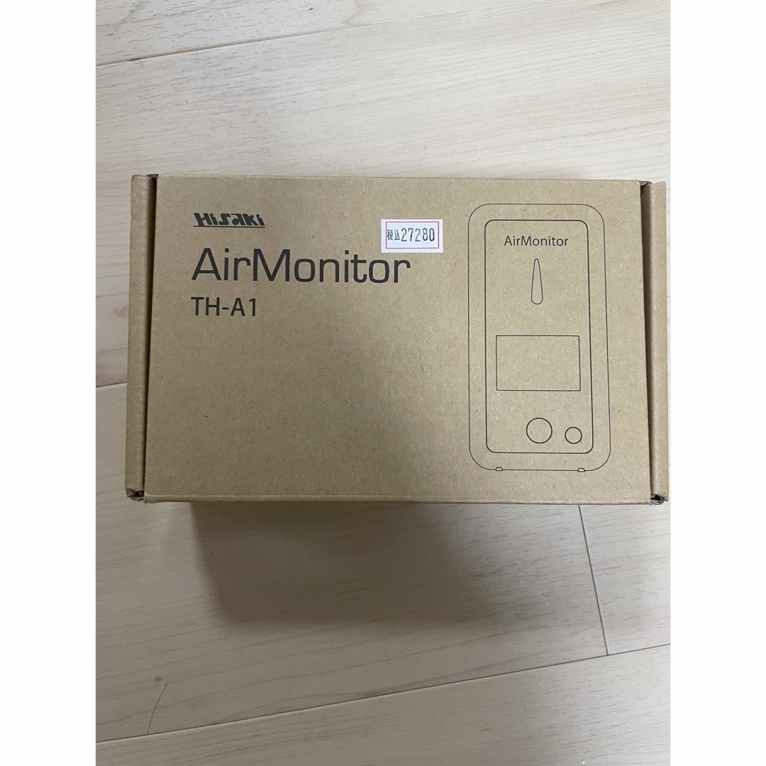 PM2.5チェッカー Air Monitor TH-A1-G （ゴールド）