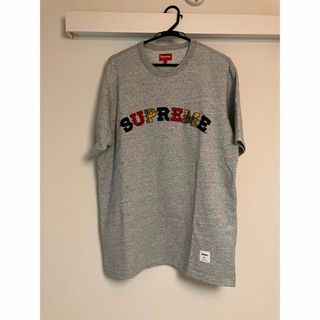 supreme 　Plaid Applique S/S