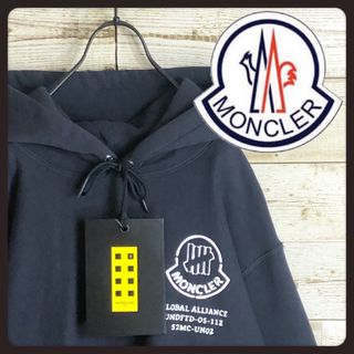 モンクレール(MONCLER)の未使用タグ付き MONCLER モンクレール パーカー ビック ロゴ入り(パーカー)