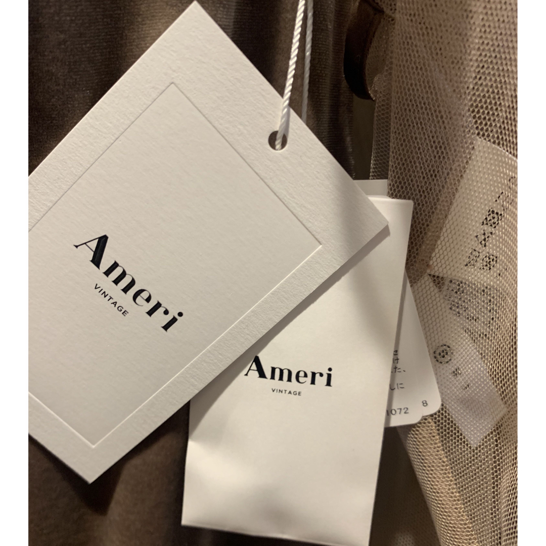 Ameri VINTAGE - Ameri VINTAGE ドレス ベージュの通販 by Ameri VINTAGE - Ameri VINTAGE ドレス ベージュの通販 by