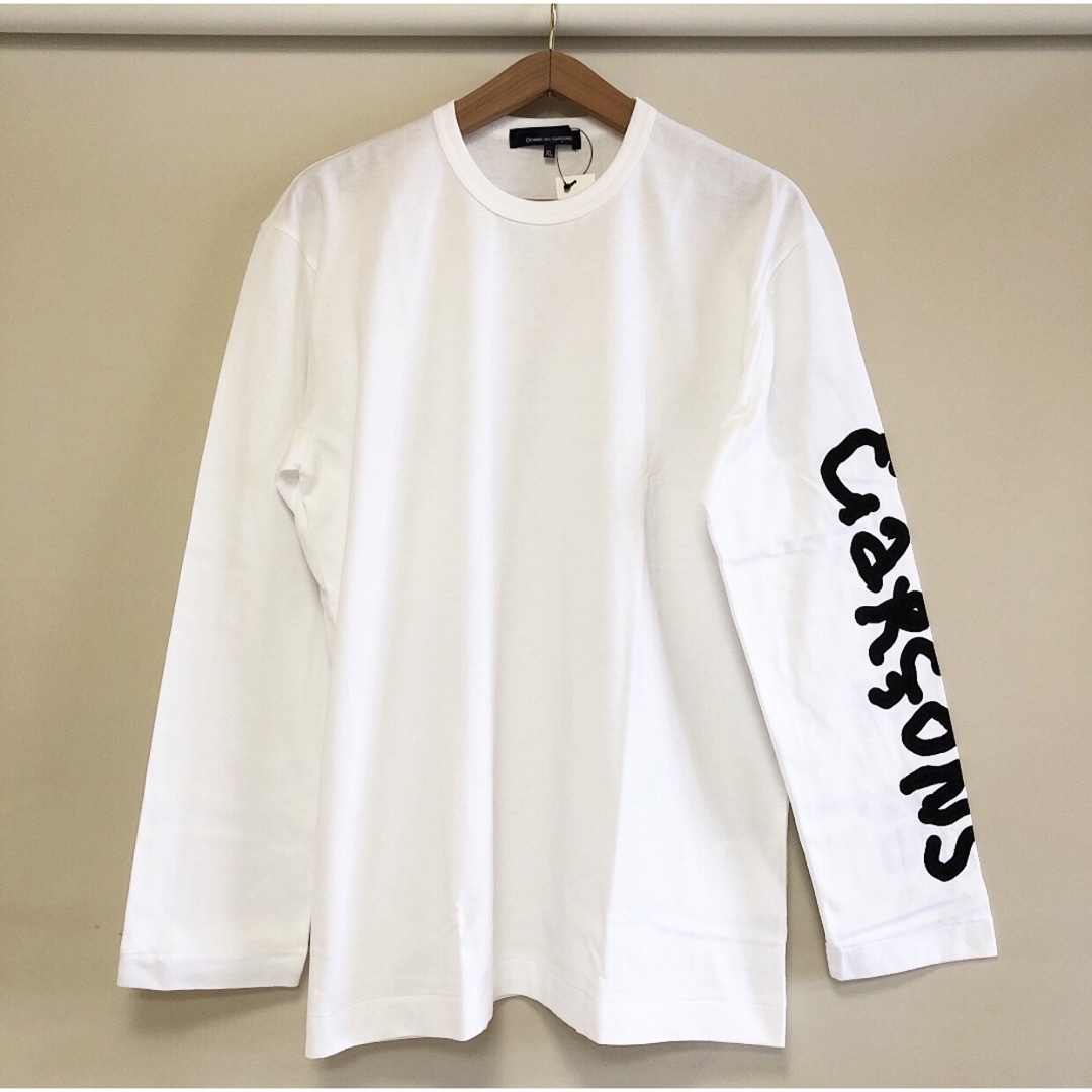 COMME des GARCONS(コムデギャルソン)の希少コムデギャルソンスリーブロゴカットソー サカナクション シュプリーム ロンT メンズのトップス(Tシャツ/カットソー(七分/長袖))の商品写真