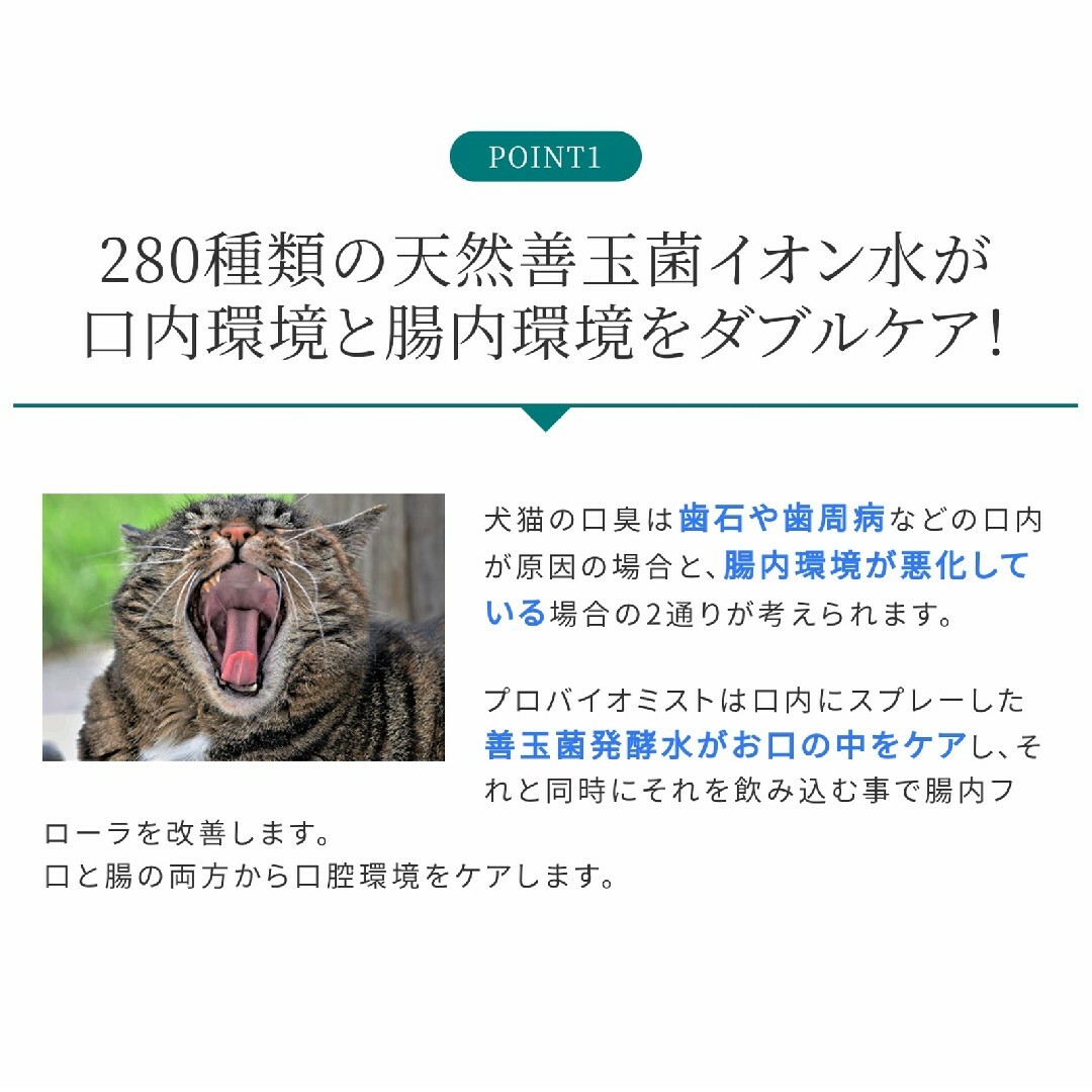 【新品】プロバイオミスト   80ml その他のペット用品(犬)の商品写真