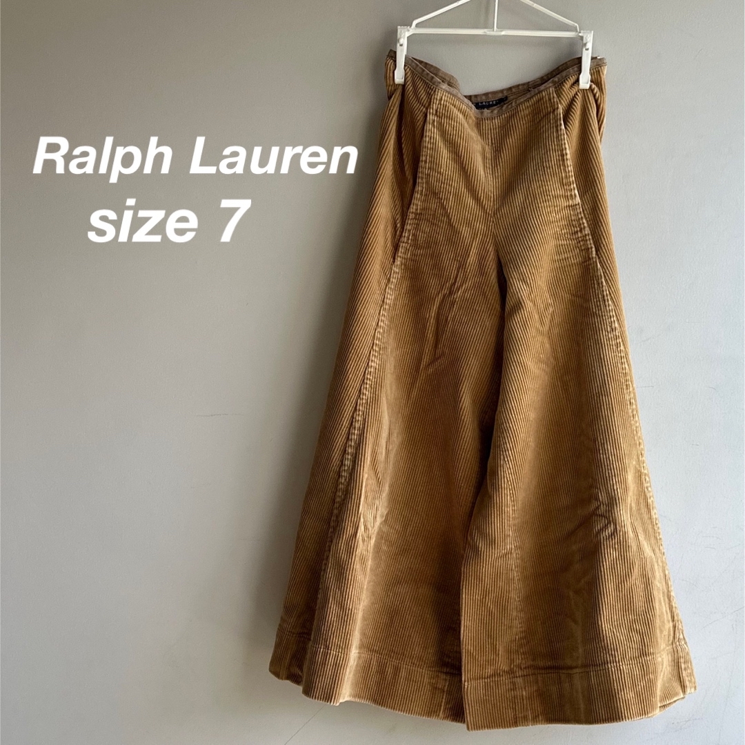 Ralph Lauren(ラルフローレン)の《used》ラルフローレン  レディース キュロットスカート ロング丈 レディースのパンツ(キュロット)の商品写真