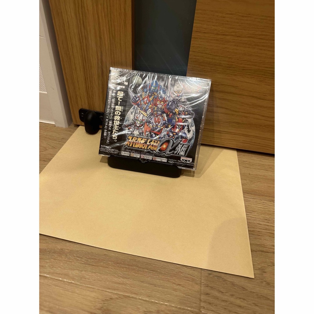 新品未開封 PS スーパーロボット大戦α外伝 PS one books