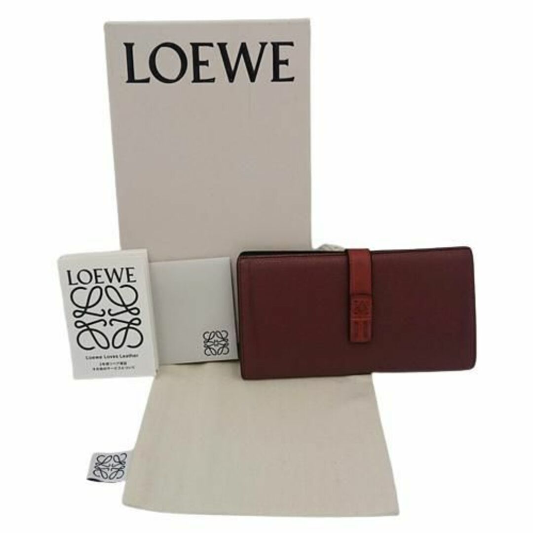 LOEWE(ロエベ)のLOEWE ロエベ ラージ バーティカルウォレット 長財布 レディースのファッション小物(財布)の商品写真