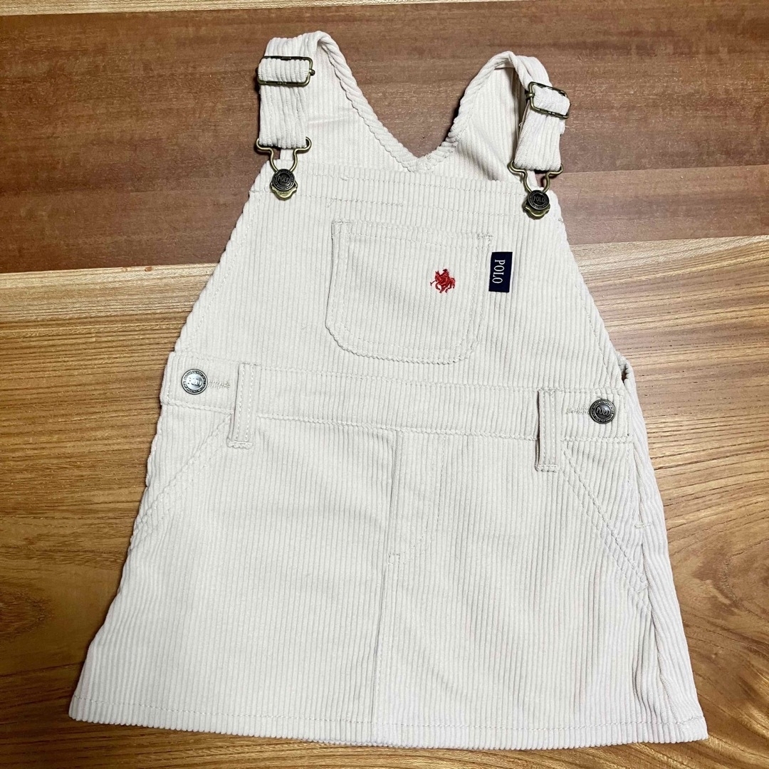 POLO Baby ジャンパースカート　コーデュロイ 70〜80 キッズ/ベビー/マタニティのベビー服(~85cm)(スカート)の商品写真