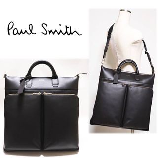 ポールスミス(Paul Smith)の《ポールスミス》新品 2Wayオールレザートートバッグ ショルダーバッグ (トートバッグ)