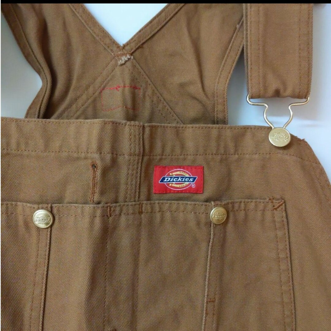 Dickies(ディッキーズ)の新品 38x32 ダック オーバーオール ディッキーズ ブラウン メンズのパンツ(サロペット/オーバーオール)の商品写真