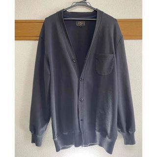 ビームス(BEAMS)のBEAMS カーディガン　ネイビー(カーディガン)