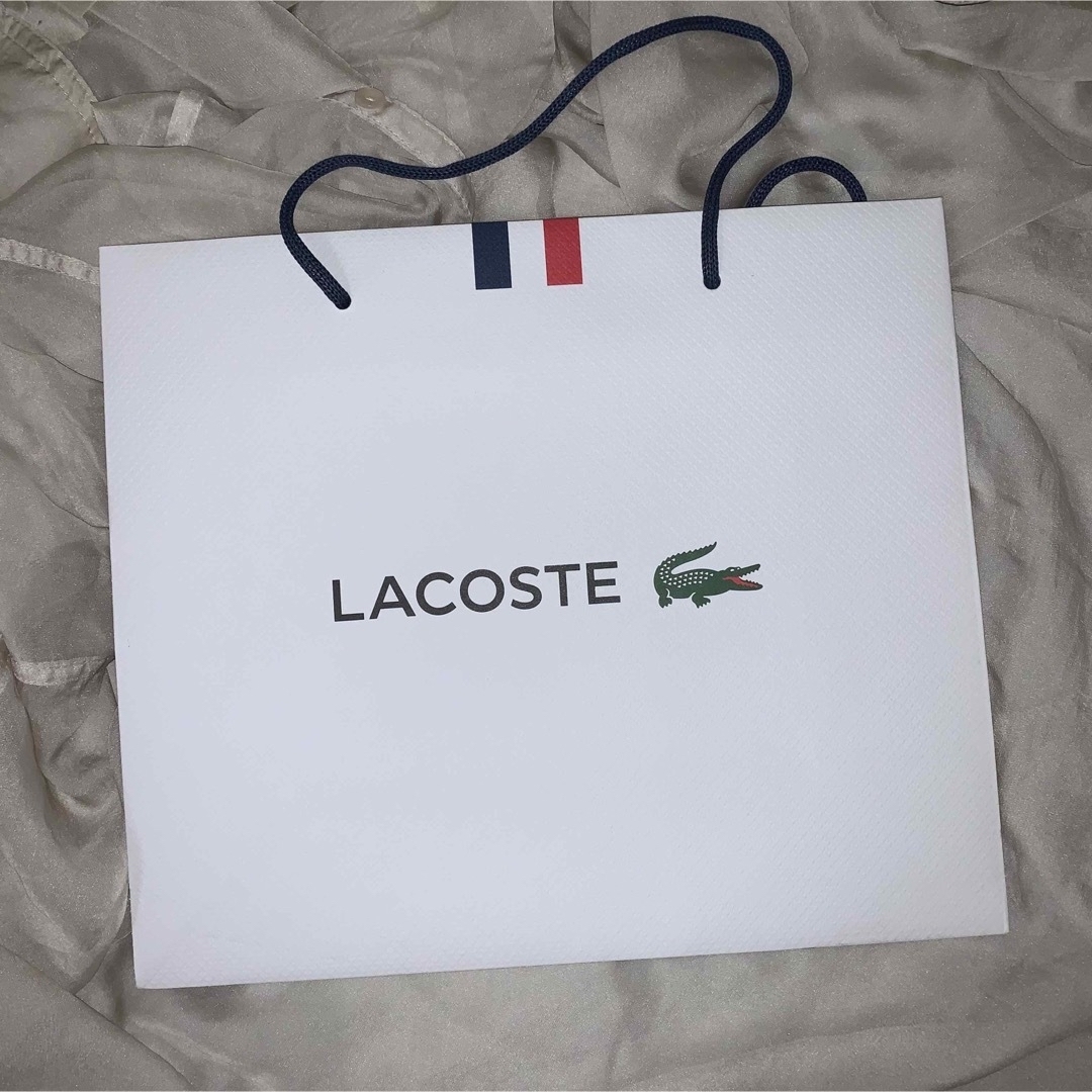 LACOSTE(ラコステ)のラコステ　紙袋 レディースのバッグ(ショップ袋)の商品写真