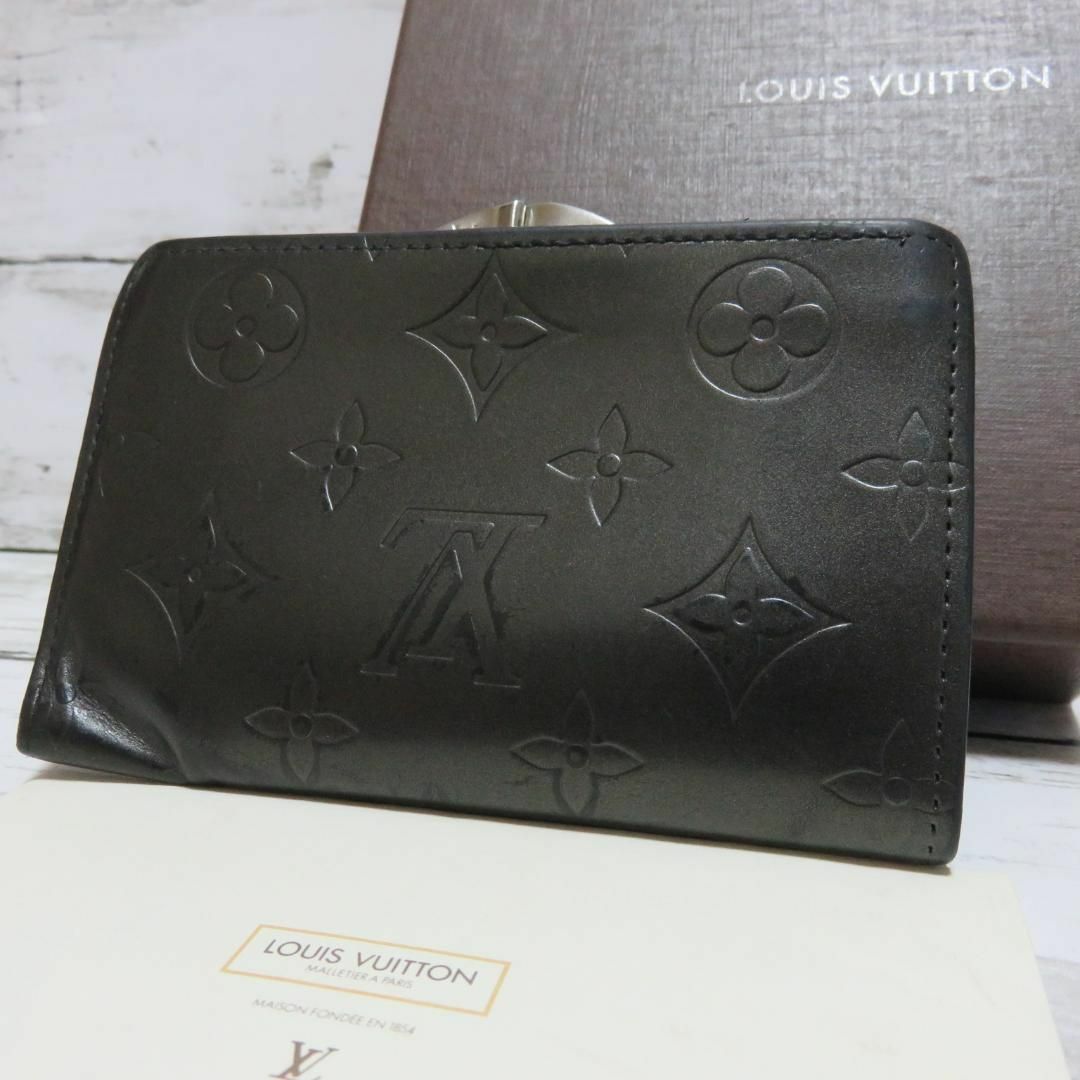 【Louis Vuitton】ポルトモネ ビエ ヴィエノワ マット がま口 財布
