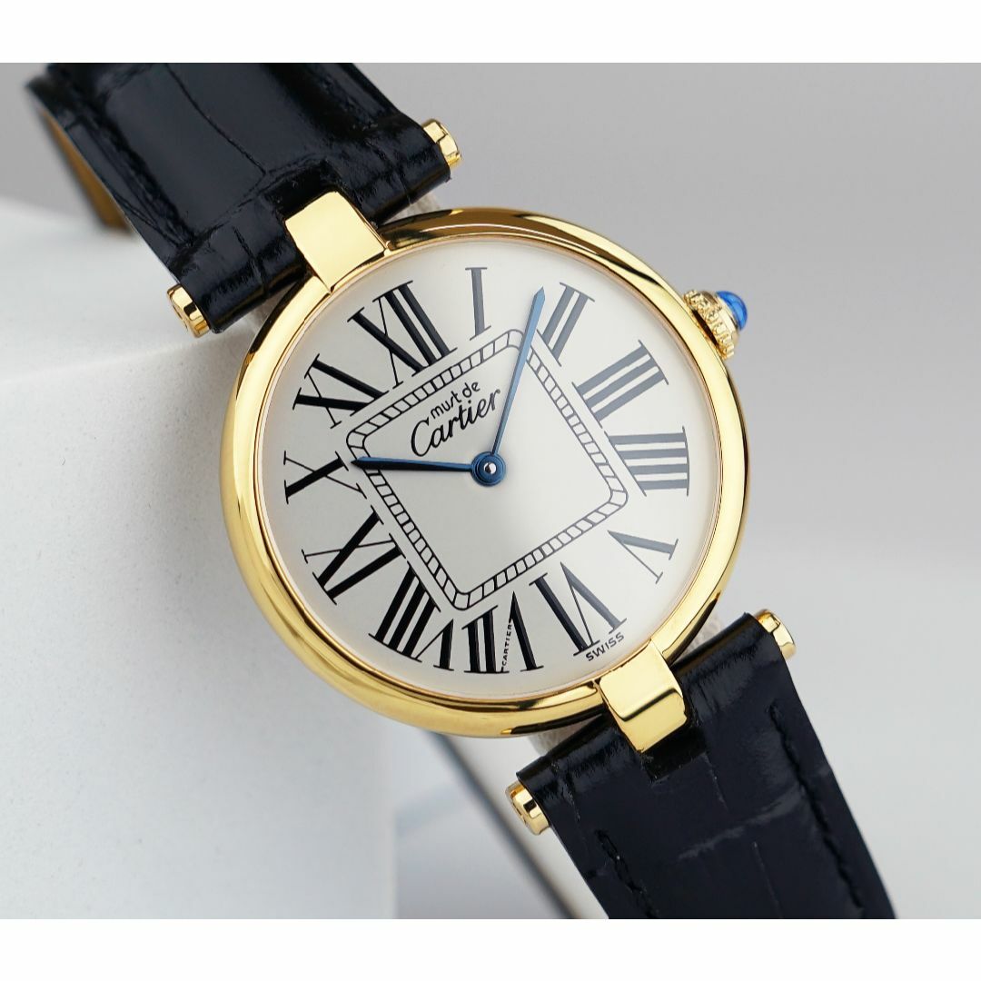 美品 カルティエ マスト ヴァンドーム オパラン ローマン LM Cartier