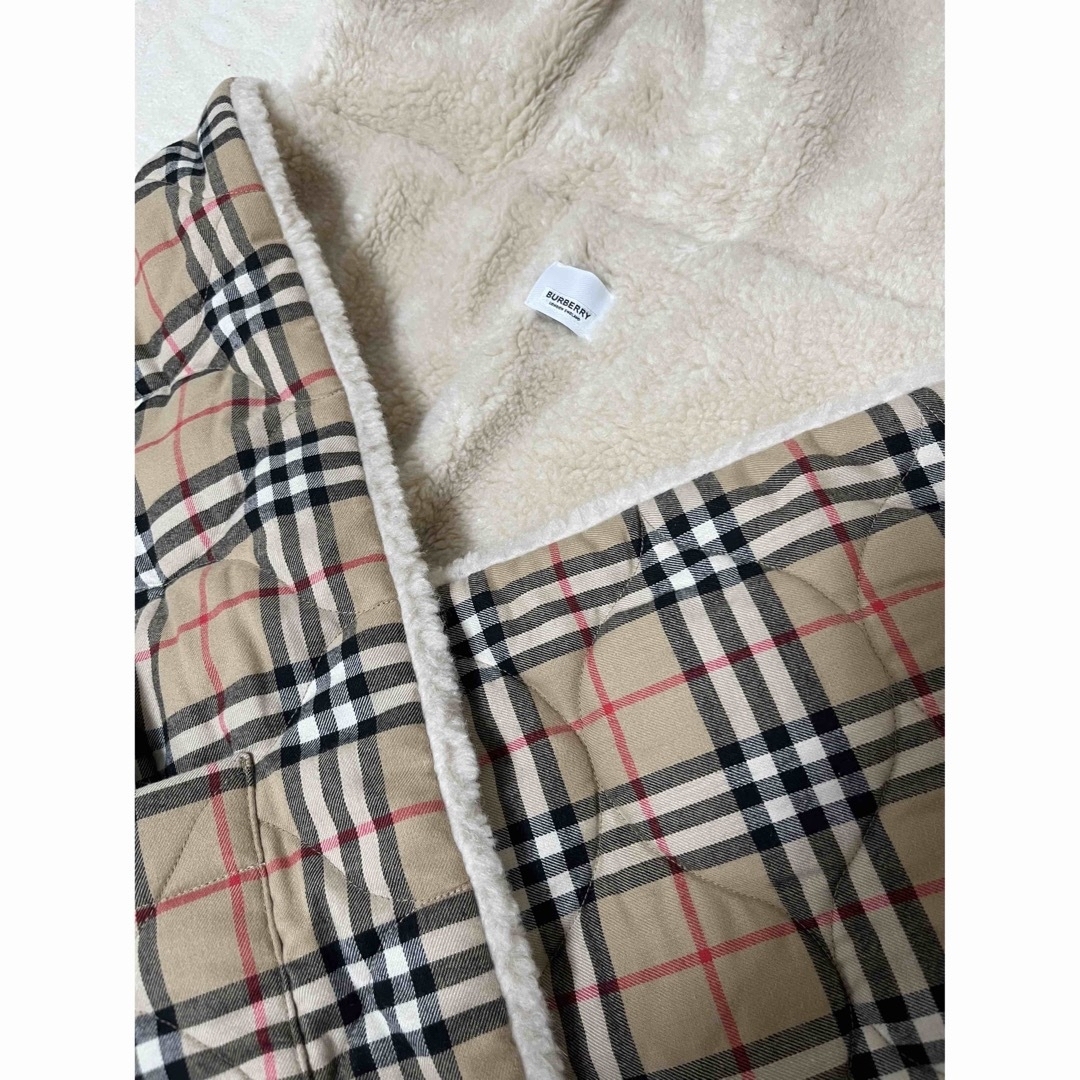 BURBERRY 新品未使用 ウールカシミヤ混毛 ポンチョ ケープ バーバリー