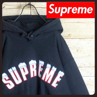 supreme スノーマン　パーカー　即完売　希少商品　黒　XL