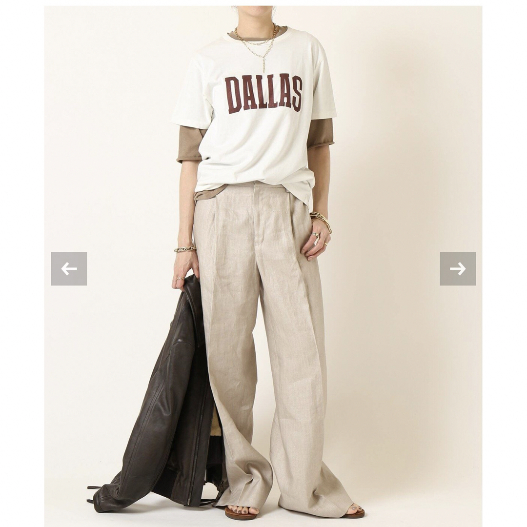 MUSE ドゥーズィエムクラス レミレリーフ DALLAS Tシャツ