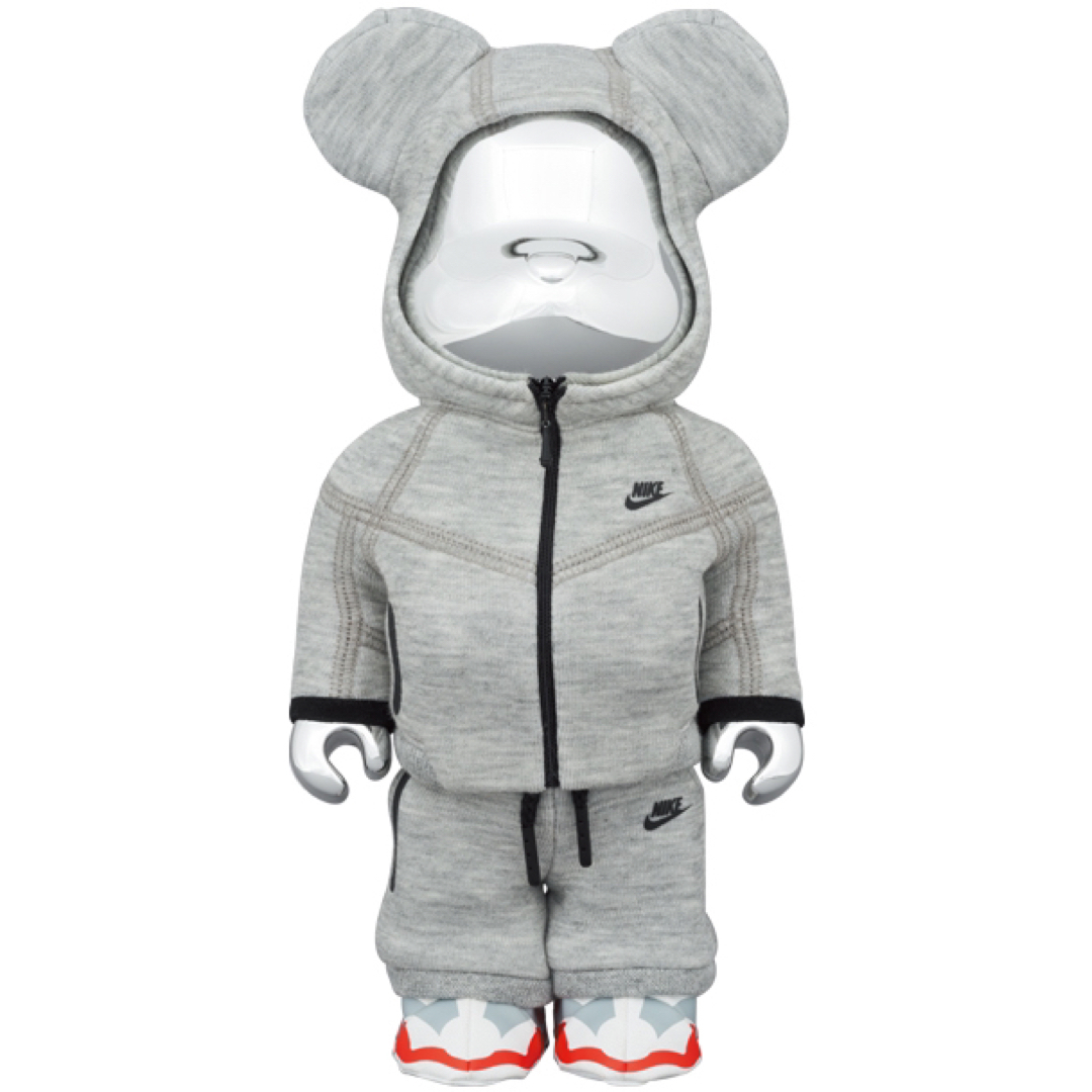 MEDICOM TOY(メディコムトイ)のBE@RBRICK NIKE TECH FLEECE N98 100％&400％ エンタメ/ホビーのフィギュア(その他)の商品写真