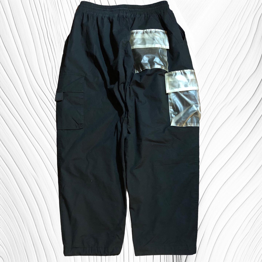 clear pocket cargo pants