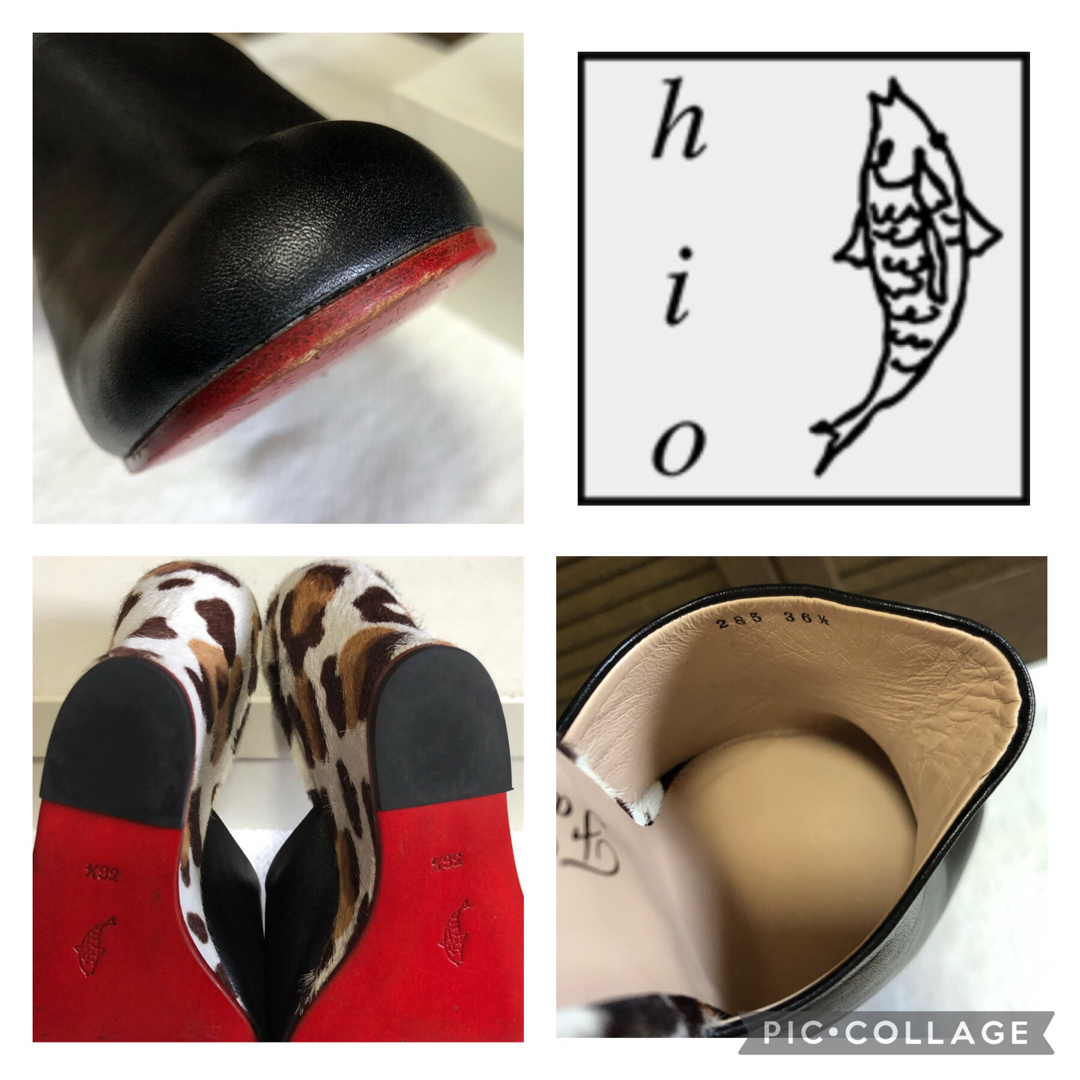 hio Tavonites ハラコレザーサンダル セミオーダー 23.5㎝