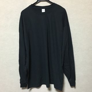 ギルタン(GILDAN)の新品 GILDAN ギルダン 長袖ロンT ブラック 黒 2XL(Tシャツ/カットソー(七分/長袖))