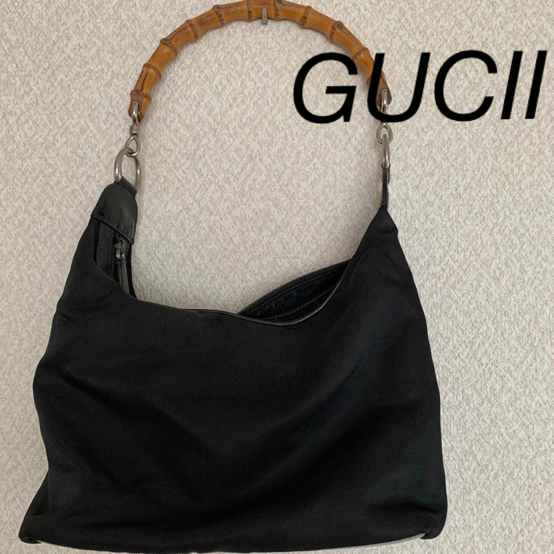 GUCCl  バンブーショルダーバッグ