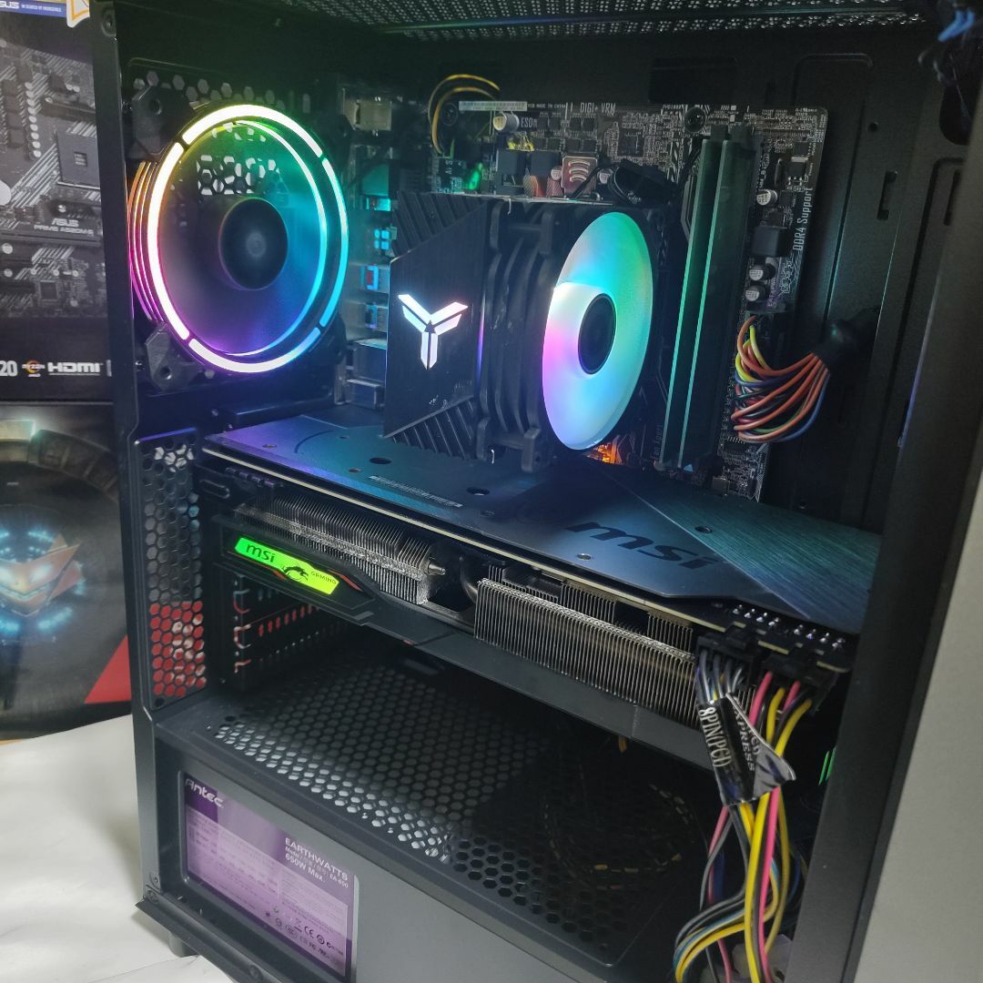 パソプロ認定】SXXスペック ゲーミングPC RX5700XT 10 - デスクトップ型PC