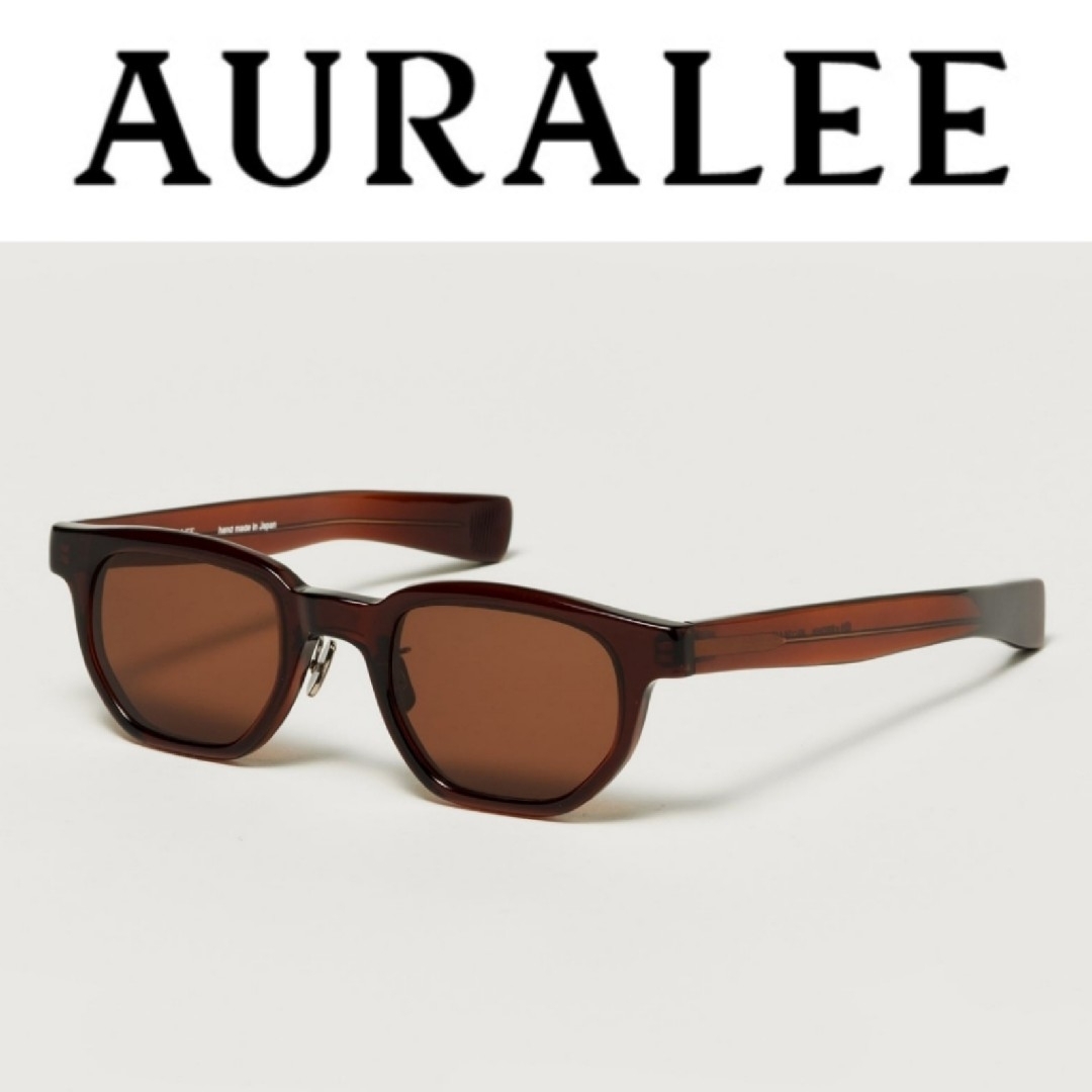 新品□23SS AURALEE × EYEVAN SUNGLASSES 001 ヘキサゴン型 サングラス