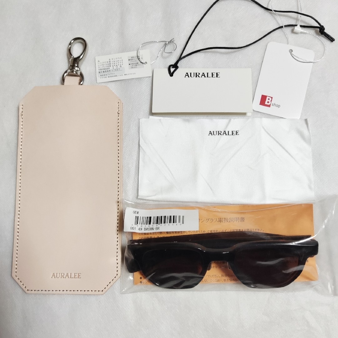 新品□23SS AURALEE × EVEVAN サングラス ヘキサゴン型 | www