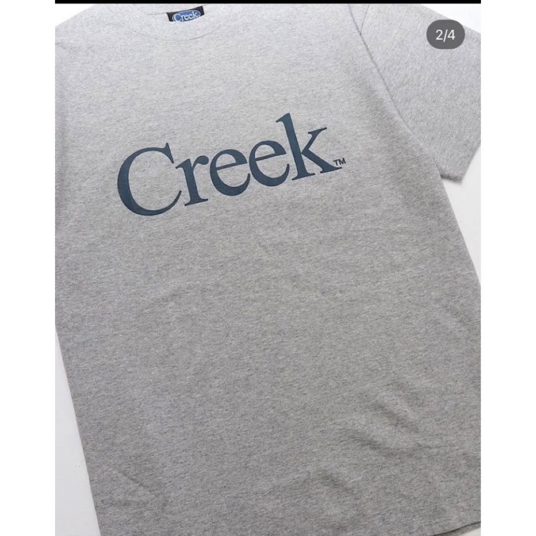 creek angler´s device tシャツ グレー creek angler´s device tシャツ グレー