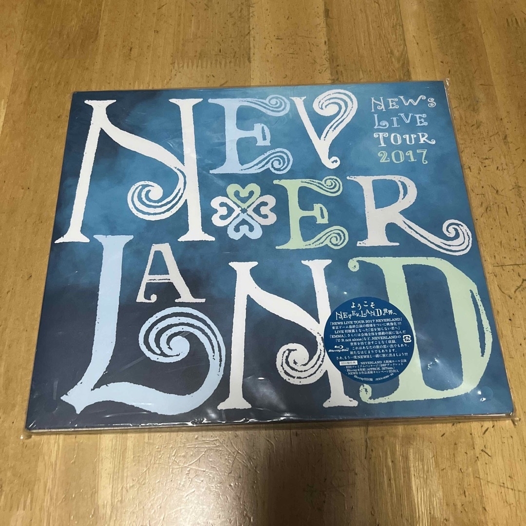 ★NEWS LIVE TOUR 2017 NEVERLAND 初回盤DVD