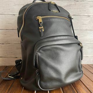 トゥミ TUMI HAGEN BACKPACK　リュック　オールレザー　本革　黒