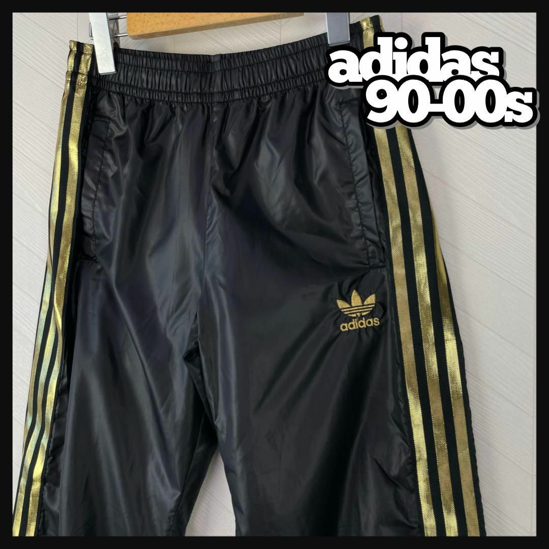 adidas - 希少 90s 00s アディダス トラックパンツ ナイロン ライン ...