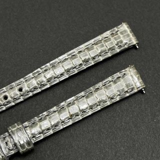リザード 10/8mm グレー カミーユフォルネ 高級本革 時計ベルトの通販
