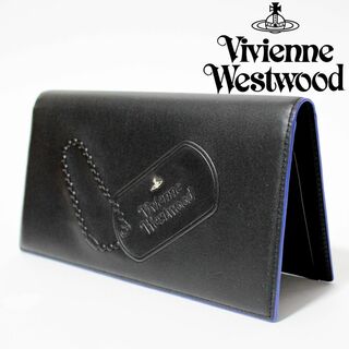 ヴィヴィアンウエストウッド(Vivienne Westwood)の新品 ヴィヴィアンウエストウッド ドッグタグ マルチケース 手帳カバー 黒(その他)