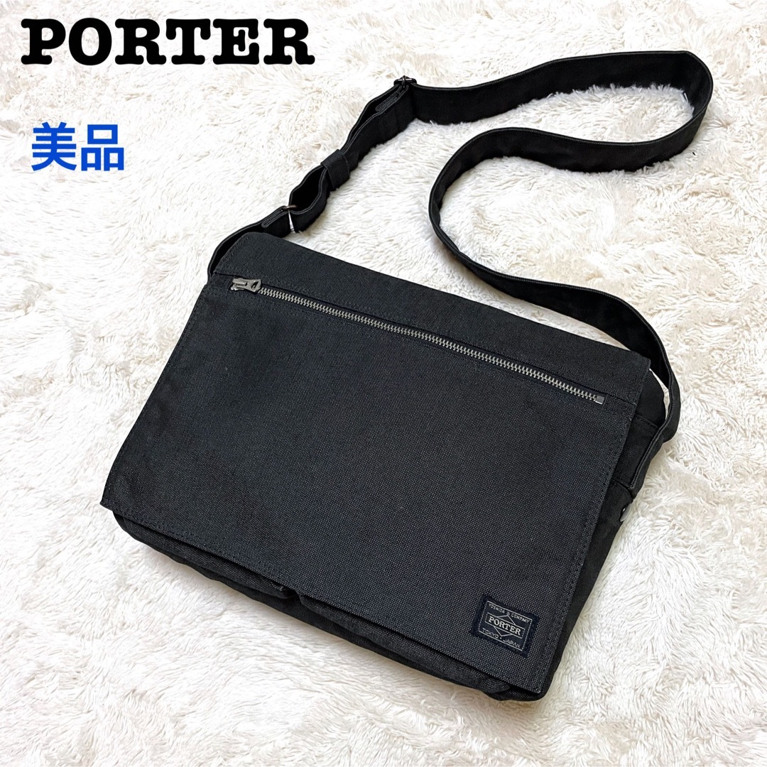 美品】ポーター スモーキー ショルダーバッグ メッセンジャーバッグ