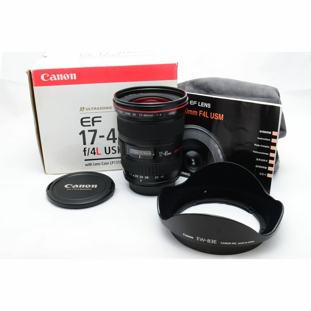 ☆美品☆ キャノン Canon EF17-40mm F4L USM - レンズ(ズーム)