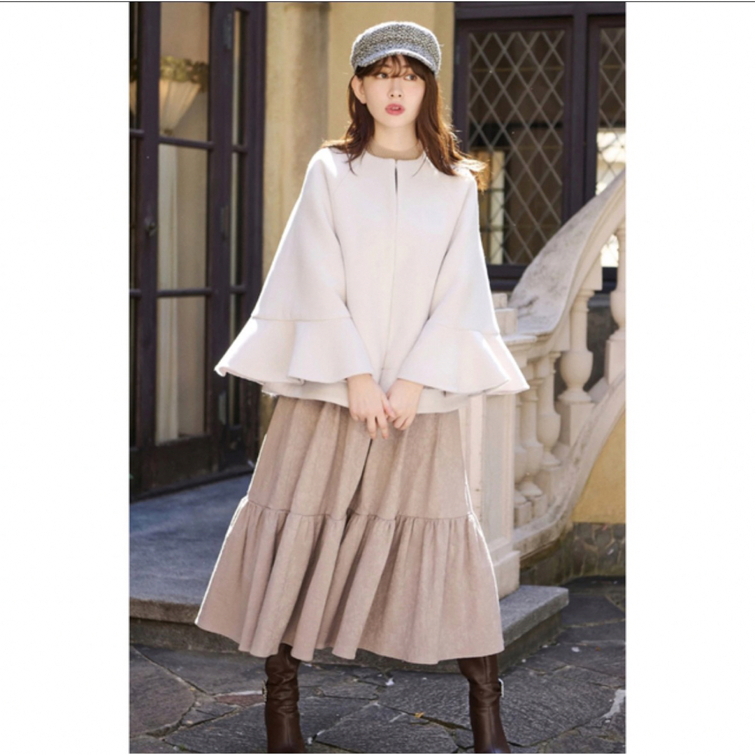 Her lip to - 【本日限定値下】Convertible Faux Fur Tippet Coatの