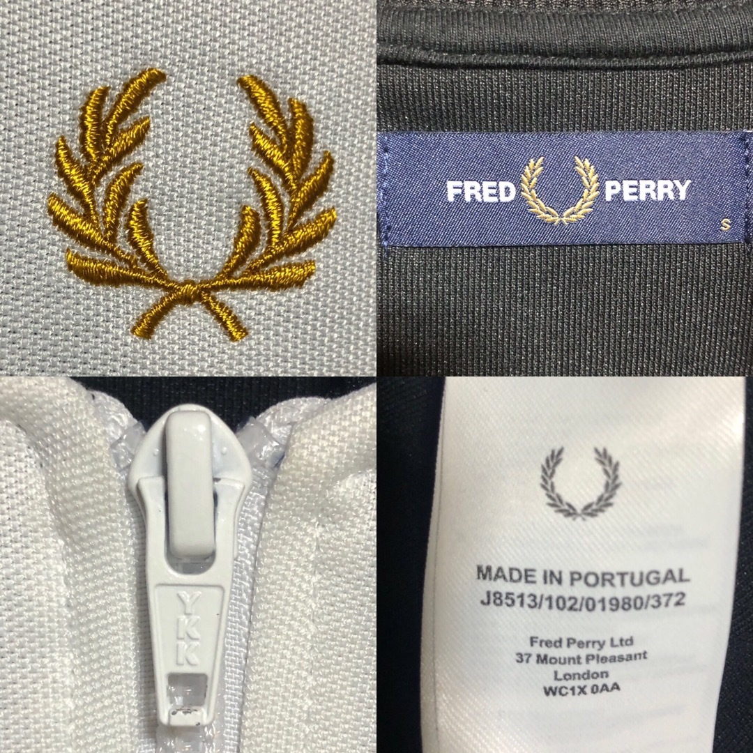 FRED PERRY   美品⭐️Fred Perry トラックジャケット 刺繍月桂樹