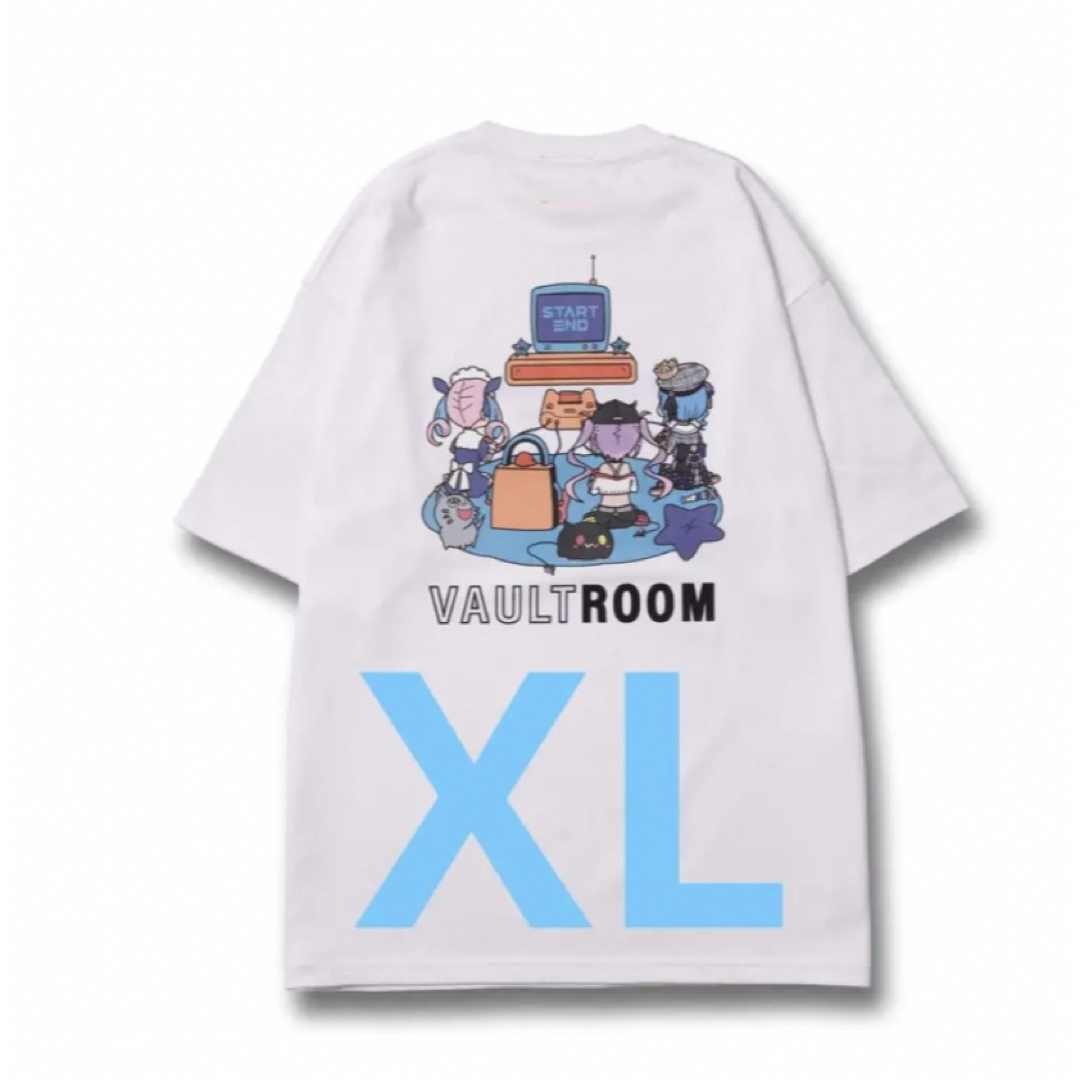 Vaultroom　STARTEND TEE / WHT L Size