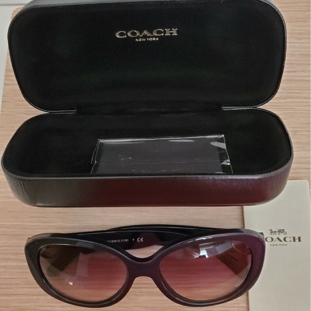 COACH COACHサングラスの通販 by ちい's shop|コーチならラクマ