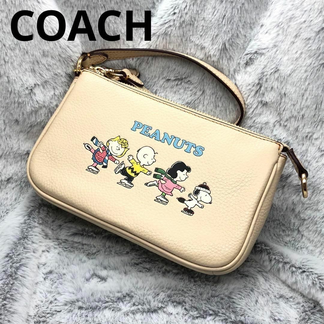 ⭐COACH⭐コーチ⭐新品 ハンドバッグ ピーナッツ スヌーピー