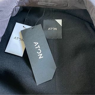 新品未使用タグ付　ATON ASAKO NYLON BALMACAAN COAT