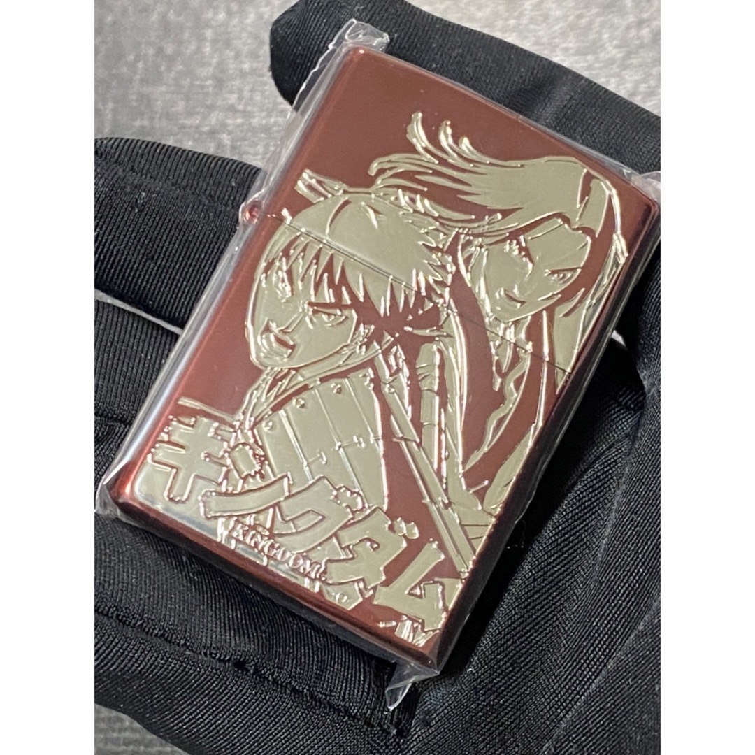 ZIPPO(ジッポー)のzippo キングダム 両面加工 シルバー刻印 希少モデル 2021年製 ② メンズのファッション小物(タバコグッズ)の商品写真